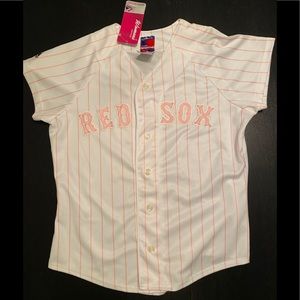NWT Women’s Pink Red Sox Jersey size M runs small!